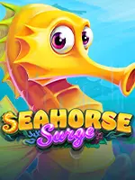 Seahorse Surge slot artwork from Springbok Casino's lobby