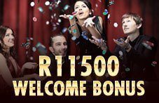 R11,500 welcome bonus artwork from Springbok Casino